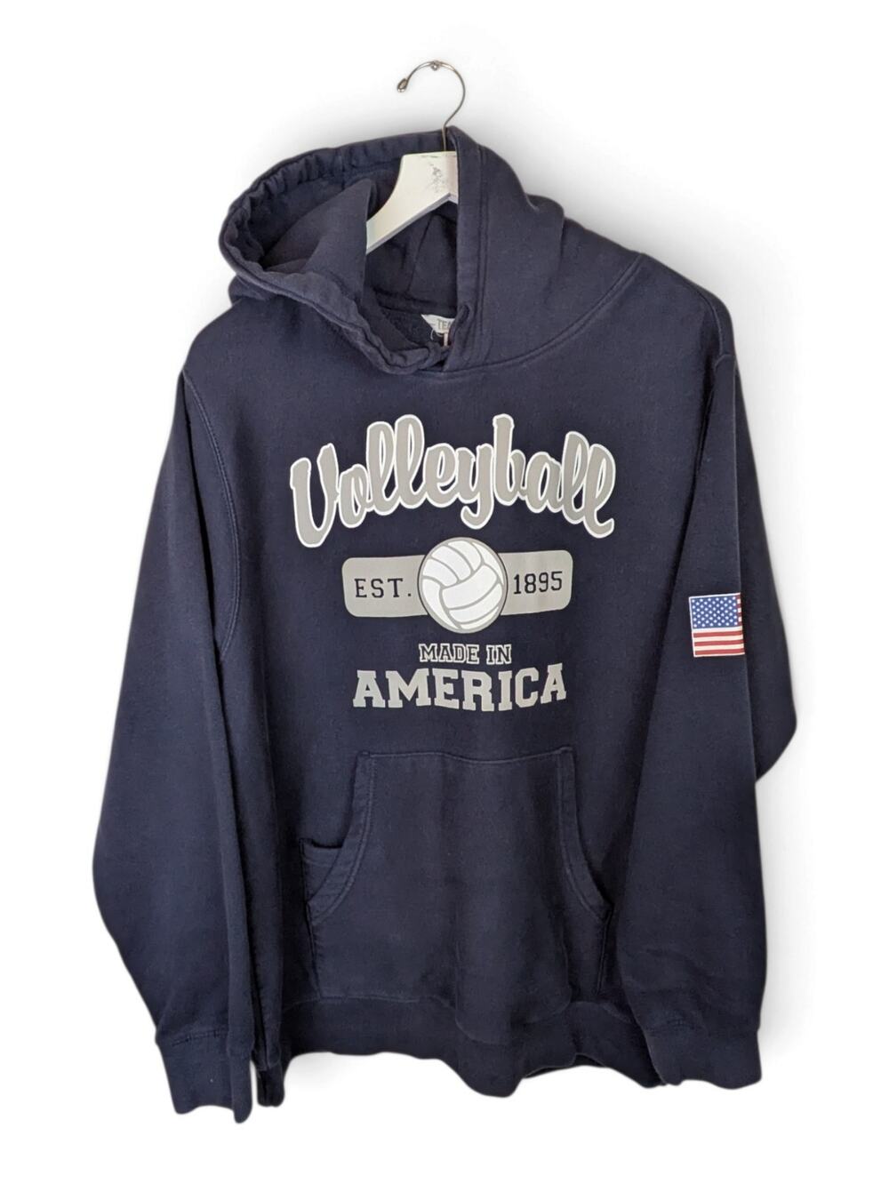 TEAM 365 VOLLEYBALL Est 1895 Made In America Sweatshirt Hoodie - Large